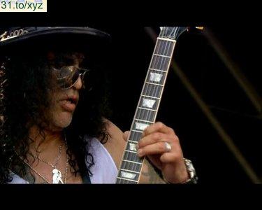 Slash - 2010 英國草地 音樂節現場