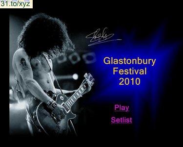 Slash - 2010 英國草地 音樂節現場